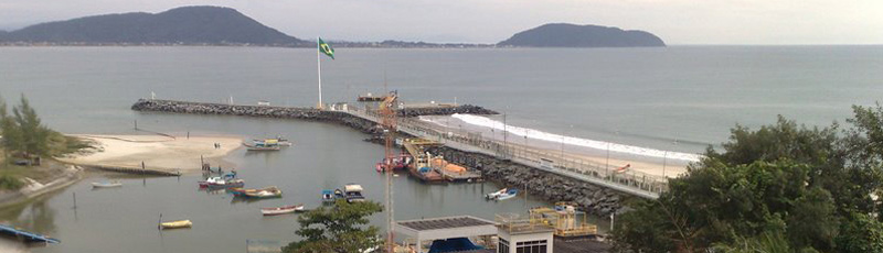 Vista da Escadaria da Enseada